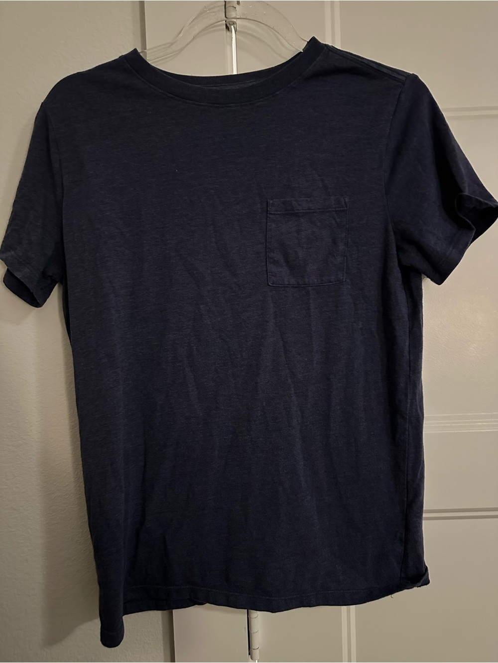 Cat & Jack Navy Short-Sleeve Pocket Tee
